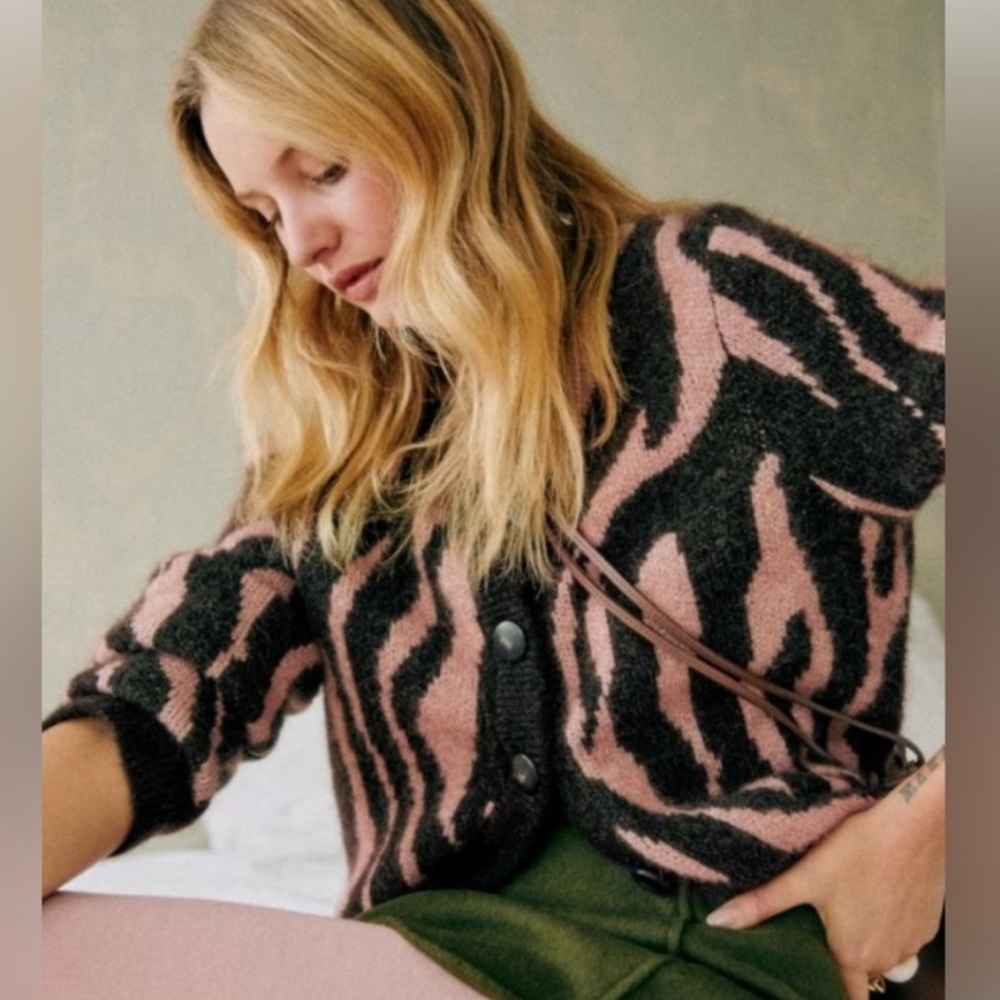 Rare 🇫🇷 Sézane Elliott Cardigan Sweater